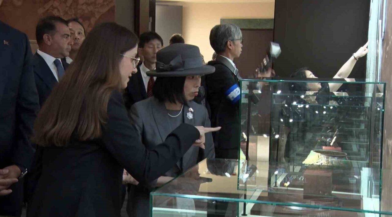 Japonya Altes Prensesi Akiko Mikasa, Türkiye ziyareti kapsamında ‘Arkeolojinin Altın