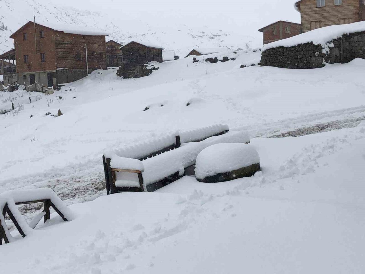 Rize’nin Çamlıhemşin ilçesine bağlı Kaçkar Dağları’ndaki Koçdüzü Yaylası’nda Eylü ayı