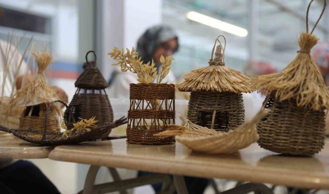 Bursa Büyükşehir Belediyesi, kadın derneklerine yönelik ‘Sepet Örücülüğü’ eğitimi düzenledi.