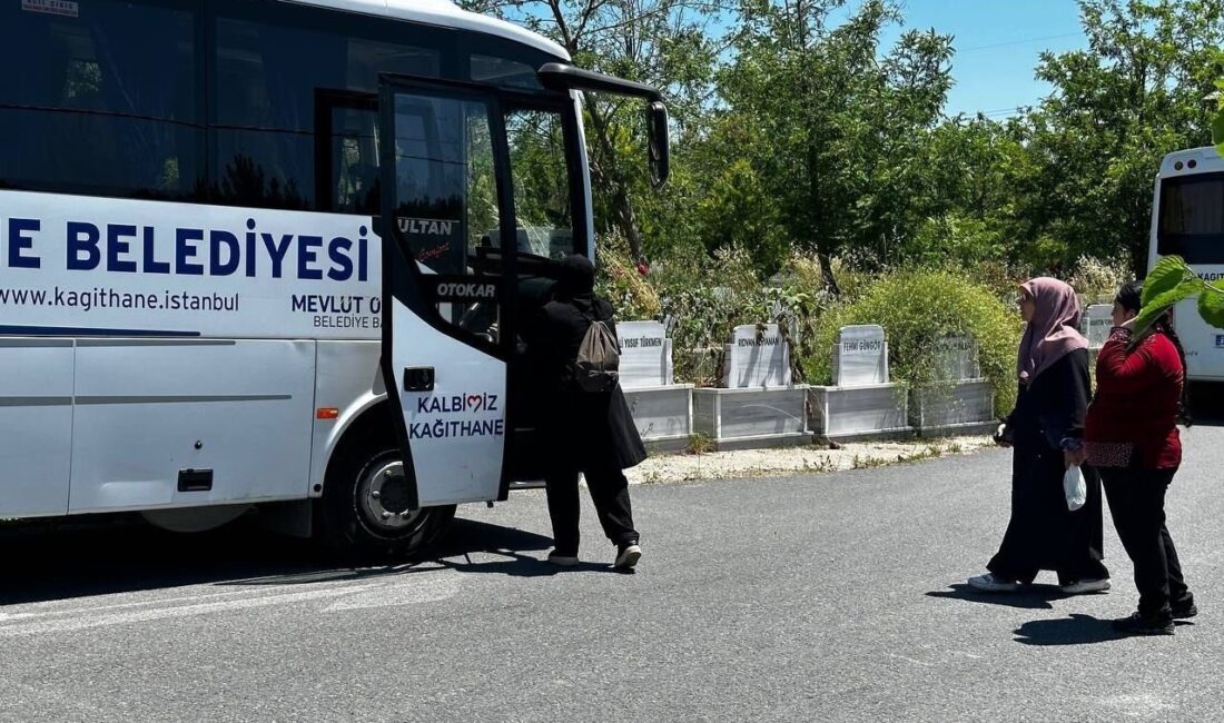 Kağıthane Belediyesi, ilçe sakinlerinin yakınlarının kabirlerini daha kolay ziyaret edebilmesi