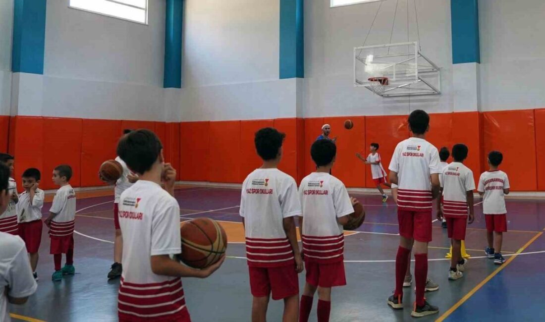 Kahramanmaraş Büyükşehir Belediyesi tarafından öğrencilerin yaz tatilini verimli geçirmesi amacıyla