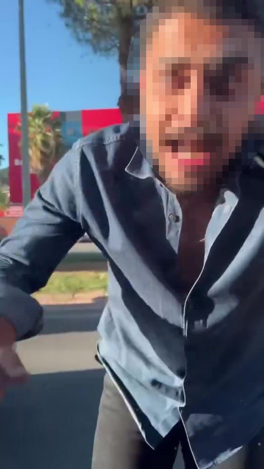 Kahramanmaraş’ta trafikte yaşanan tartışmada aracından inen şahıs diğer aracın sürücüsüne