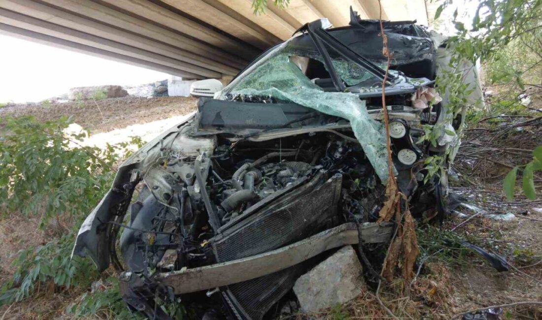 Edirne’de torununun doğum gününe giden dede, otomobiliyle yaptığı kazada feci