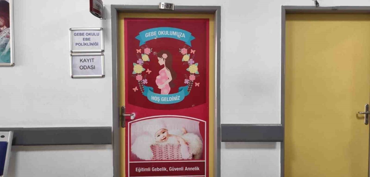 Adıyaman’ın Kahta Devlet Hastanesi, anne adaylarının gebelik sürecini daha bilinçli