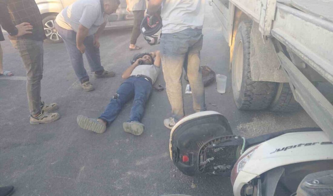Malatya’da kamyon ile motosikletin karıştığı trafik kazasında 1 kişi yaralandı.