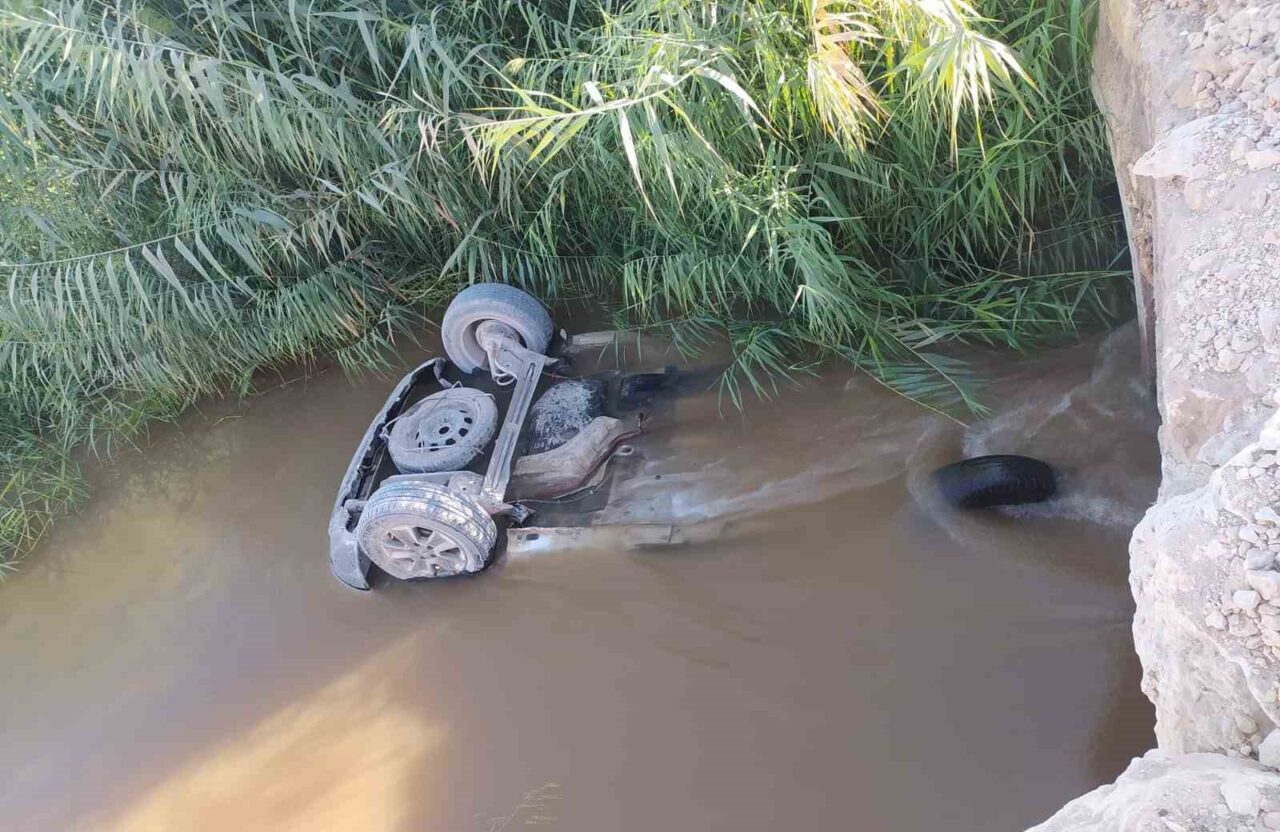 Şanlıurfa’da sulama yaptıkları tarlanın suyunun yönünü değiştirmeye giden baba ve