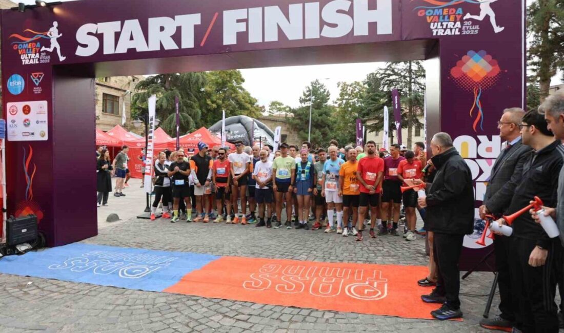 Bu yıl ilk kez düzenlenen Kapadokya Gomeda Ultra Trail Koşusu,