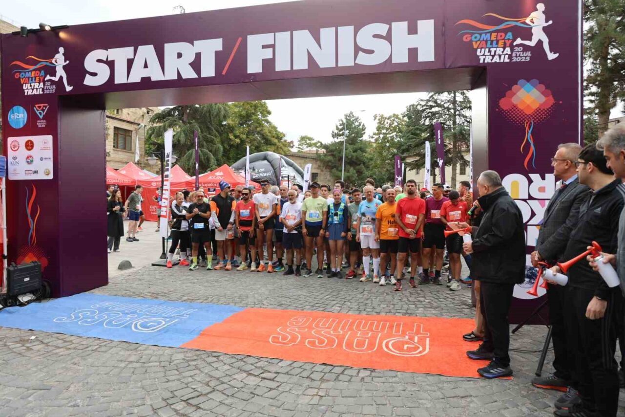 Bu yıl ilk kez düzenlenen Kapadokya Gomeda Ultra Trail Koşusu,