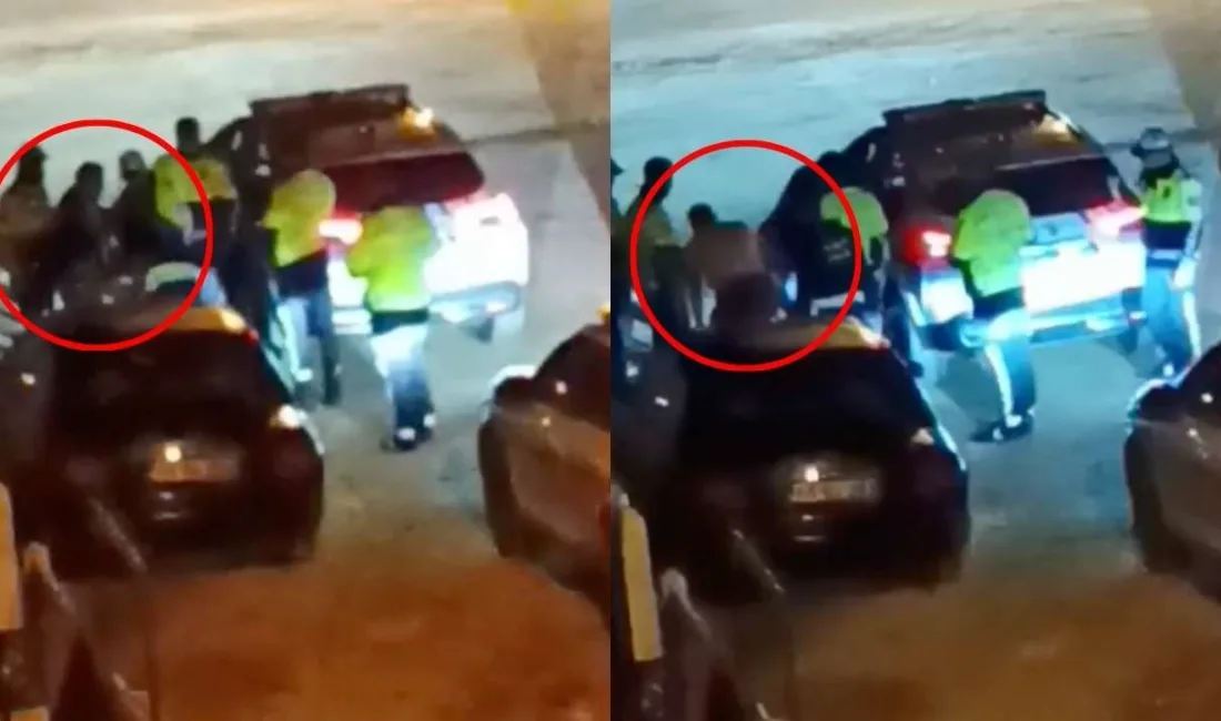 Tekirdağ’ın Kapaklı ilçesinde polis ekipleriyle tartışma yaşayan alkollü otomobil sürücüsü