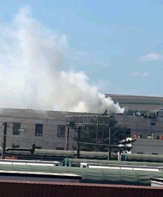 Edirne Kapıkule Sınır Kapısı’nda yapımı devam eden gar binasında çıkan