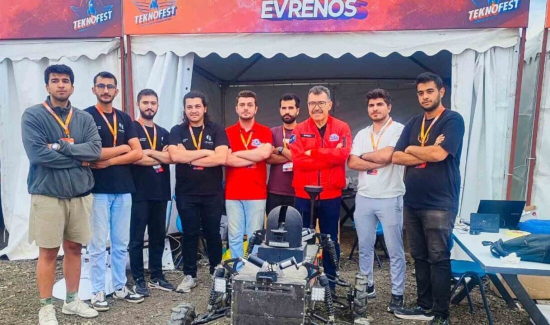 Karabük Üniversitesi (KBÜ) öğrencilerinden oluşan Evrenos Takımı, TEKNOFEST 2025 kapsamında