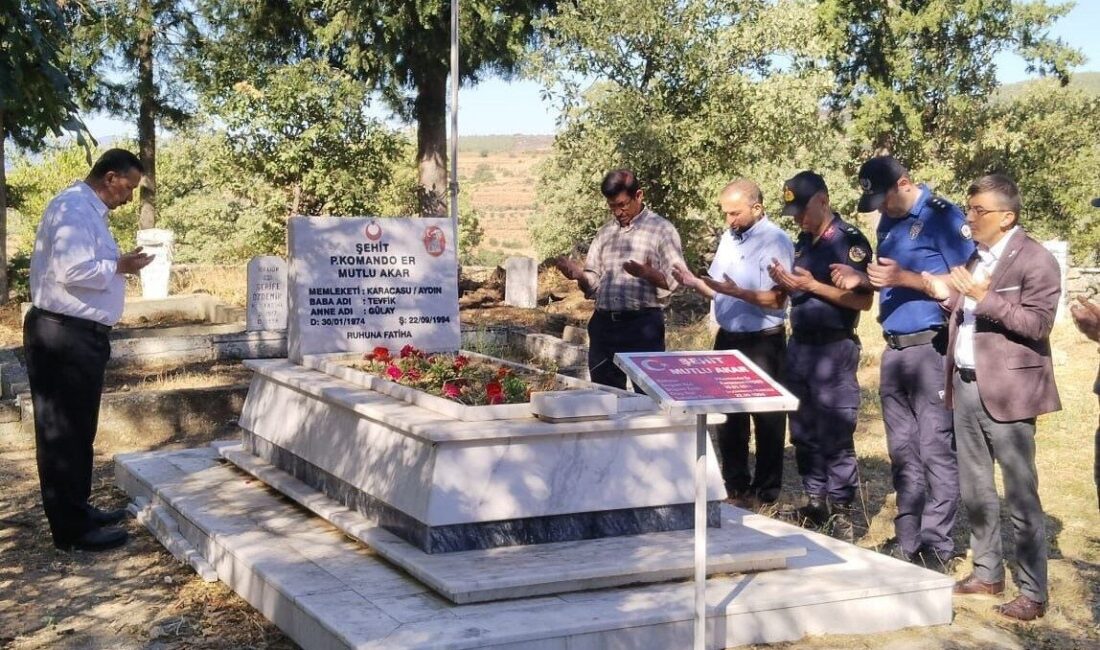 Tunceli’de terör örgütü ile girdiği çatışmada şehit düşen Aydınlı Şehit