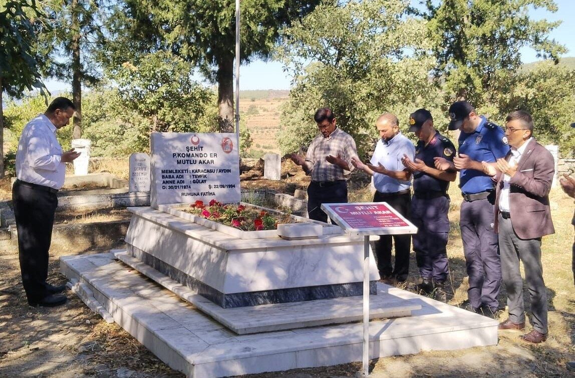 Tunceli’de terör örgütü ile girdiği çatışmada şehit düşen Aydınlı Şehit