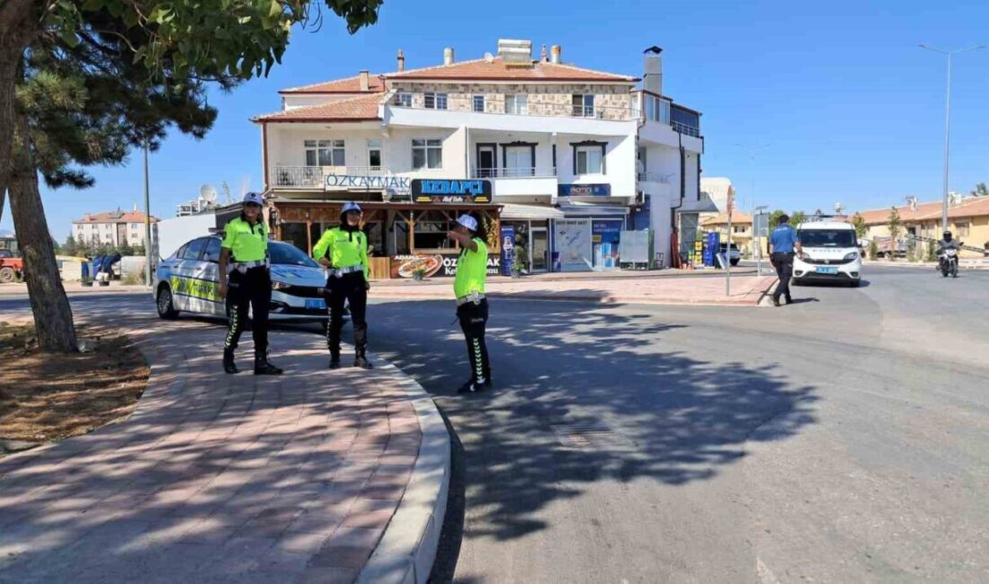 Karaman’da kullandığı otomobille maddi hasarlı kazaya karışan sürücü aracını yol
