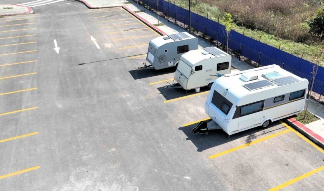 Kocaeli’de karavanların kent içindeki gelişigüzel parklanmasının ve otopark işgallerinin önüne