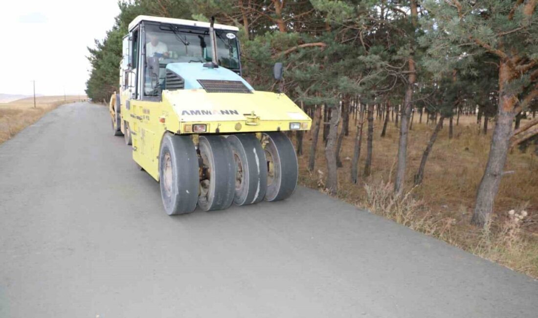 Kars’ta köy yollarında ulaşımın daha güvenli ve konforlu hale gelmesi