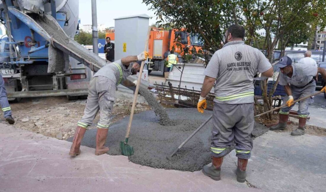 Kartal Belediyesi, 7 Ağustos’ta Kartal’da bulunan Balıkçılar Çarşısı’nda çıkan yangının