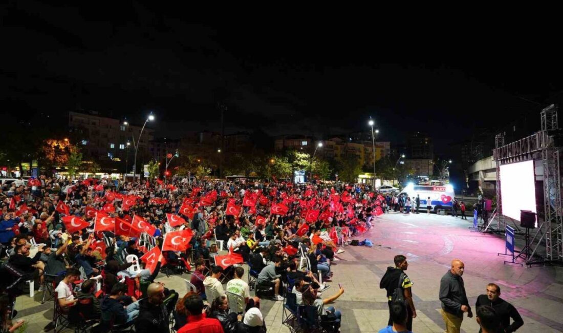 Kartal Belediyesi tarafından, Avrupa Basketbol Şampiyonası’nda Türkiye ile Almanya arasında