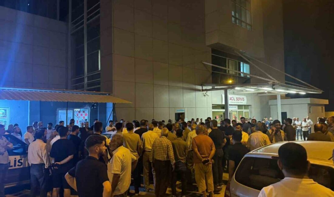 Şanlıurfa’nın Birecik ilçesinde oğlu ile kavga eden yakınını barıştırmaya giden