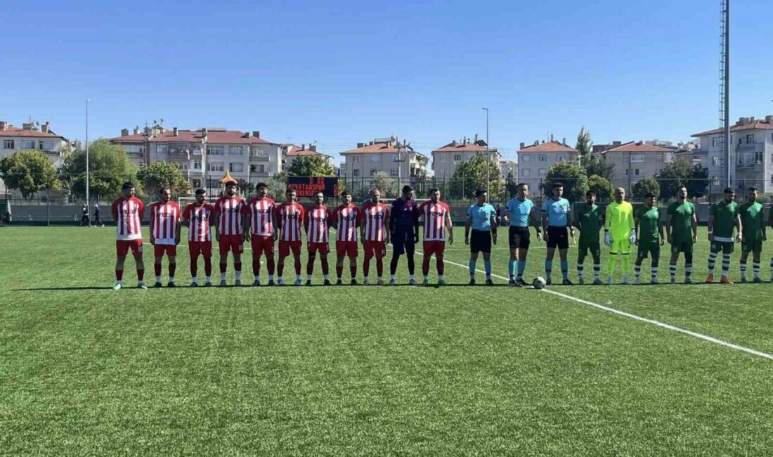 Kayseri Şeker Mustafa Kılıç Süper Amatör Küme 1. haftasında Kayseri