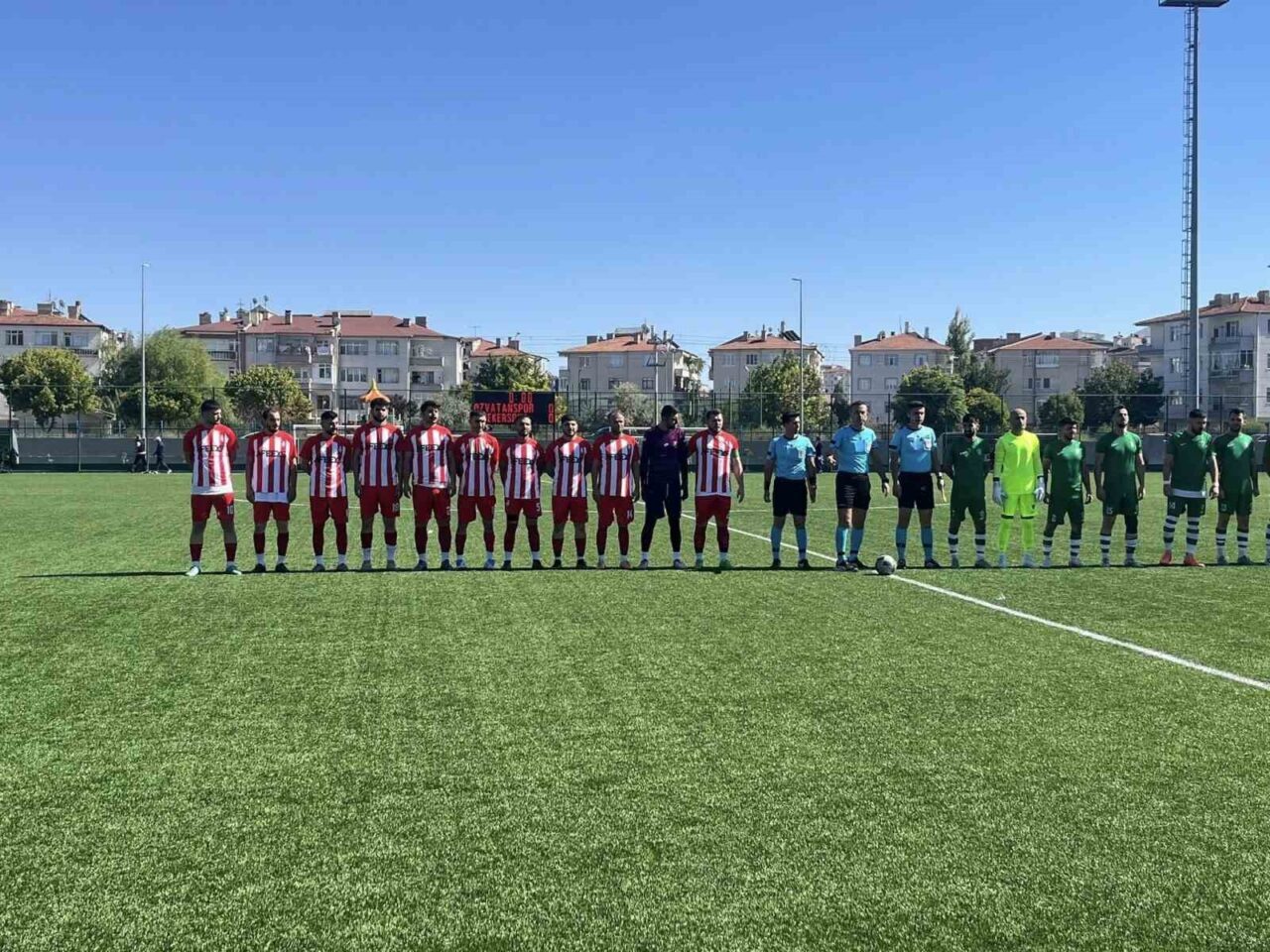 Kayseri Şeker Mustafa Kılıç Süper Amatör Küme 1. haftasında Kayseri
