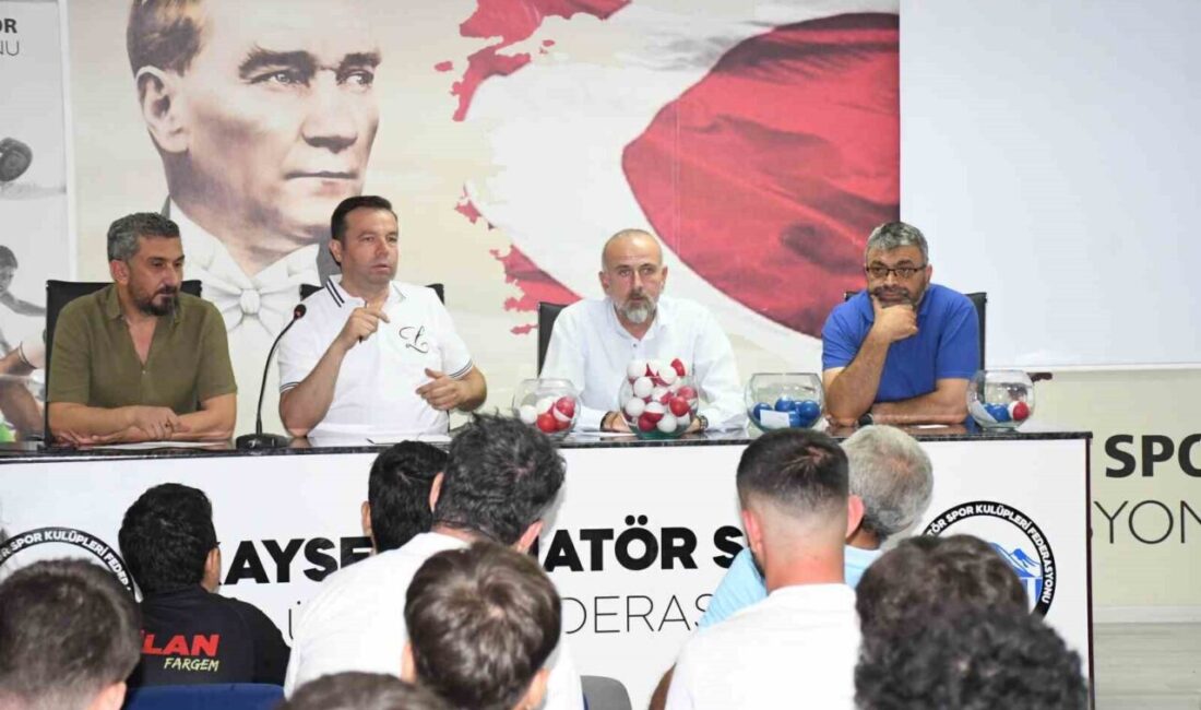 2025-2026 futbol sezonu Kayseri U18 Ligi fikstürü çekildi. Kayseri Sümer