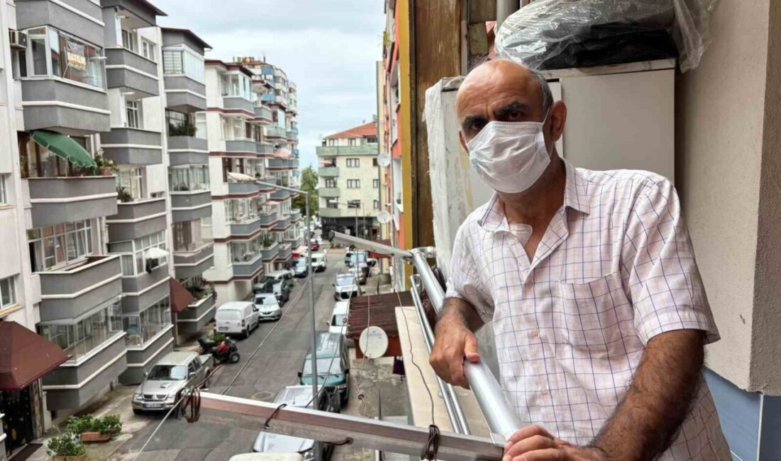 Trabzon’da çocuk yaşta balkondan düşerek hayata tutunmaya çalışan Hüsnü Aygün’ün