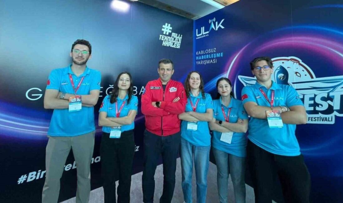 Karabük Üniversitesi Partech Kablosuz Haberleşme Takımı, TEKNOFEST’te sergilediği birlik ve
