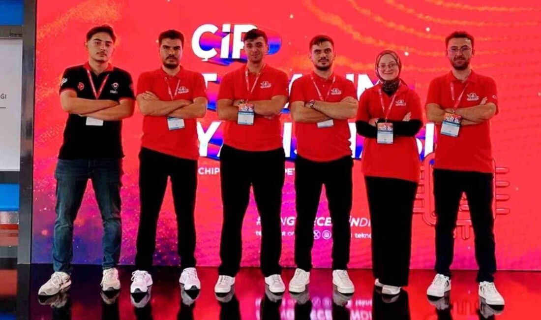 Karabük Üniversitesi (KBÜ) öğrencilerinden oluşan KÜP-X Takımı, TEKNOFEST 2025 Çip