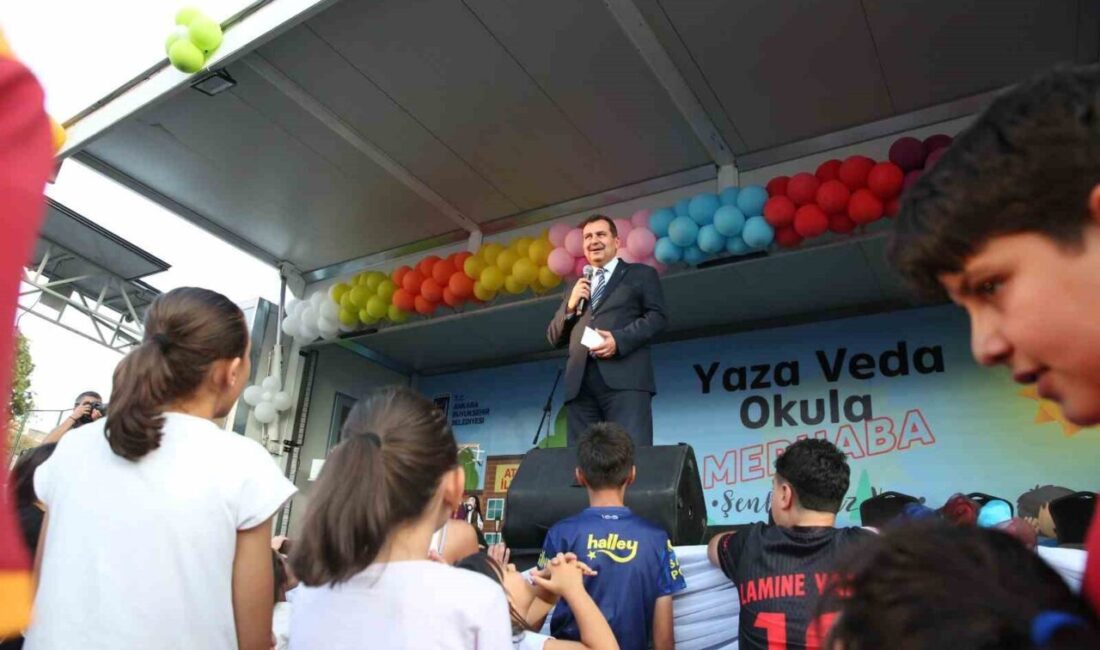 Keçiören Belediyesi, yeni eğitim-öğretim yılı kapsamında ‘Yaza Veda Okula Merhaba’