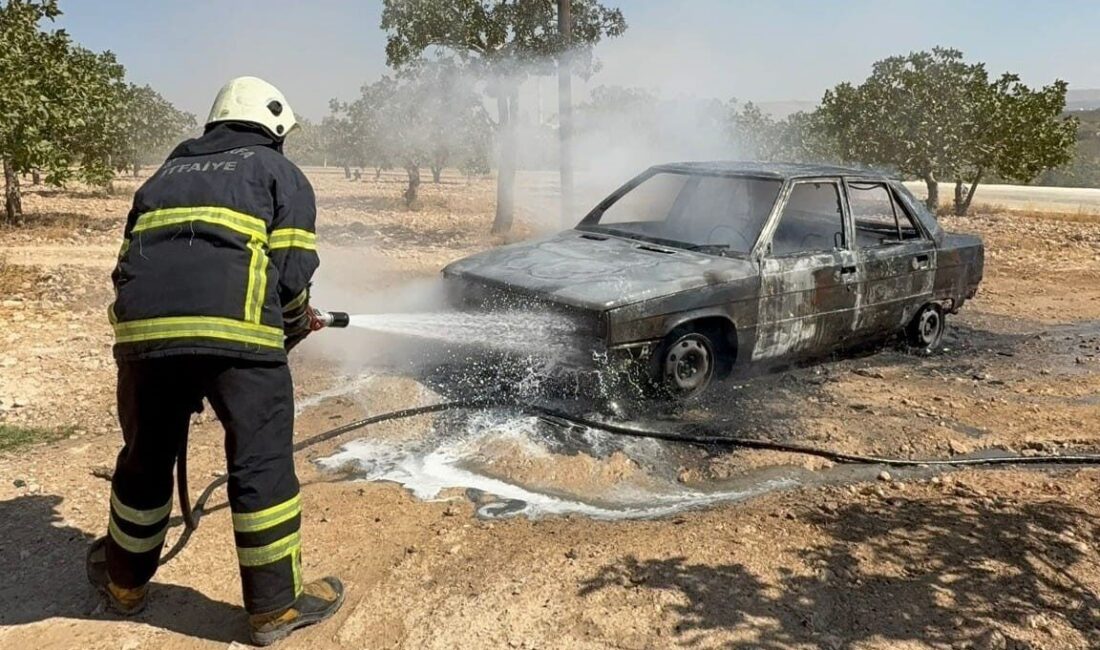 Şanlıurfa’nın Birecik ilçesinde bir şahıs park halindeki otomobilini ateşe verdi.