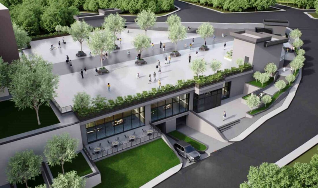 Dilovası’nda inşa edilen ve içinde sinema, bowling ve e-spor salonları