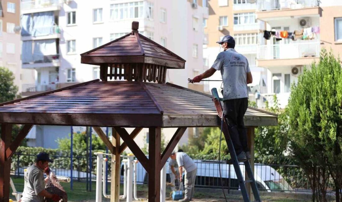 Kepez Belediyesi ekipleri, Esentepe Mahallesi’nde toplam 9 bin 854 metrekare