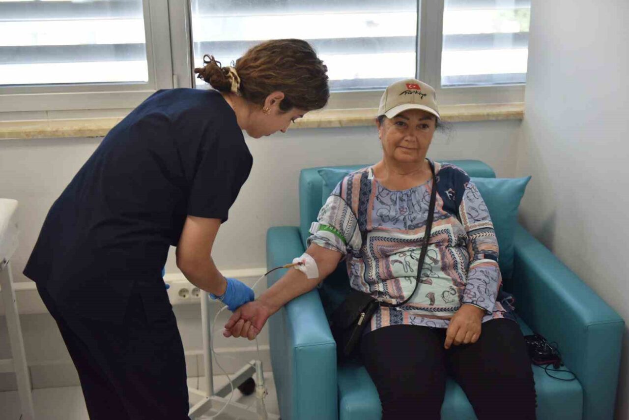 Kepez Belediyesi Sağlık Merkezi’nde uygulanan ozon tedavisi, şeker, astım, KOAH,