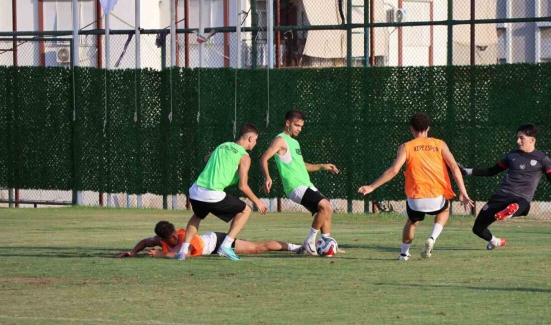 TFF 2. Lig’in Antalya temsilcisi Kepezspor Futbol, pazar günü deplasmanda