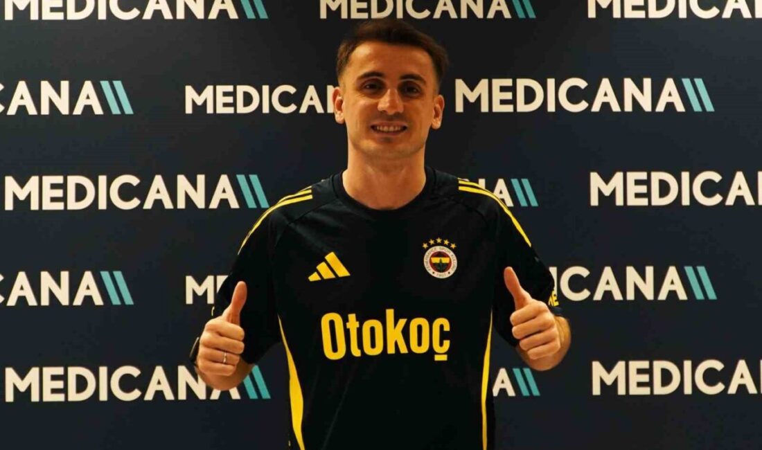 Fenerbahçe ile sözleşme imzalayan Kerem Aktürkoğlu, sağlık kontrolünden geçti. Milli