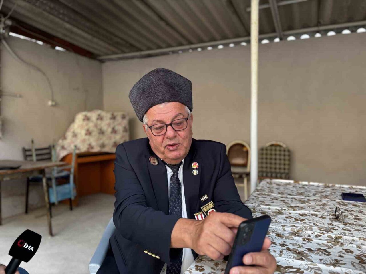 Kıbrıs Barış Harekâtına katılan gazilerden Kırklareli’nin Babaeski ilçesinde yaşayan Muharrem