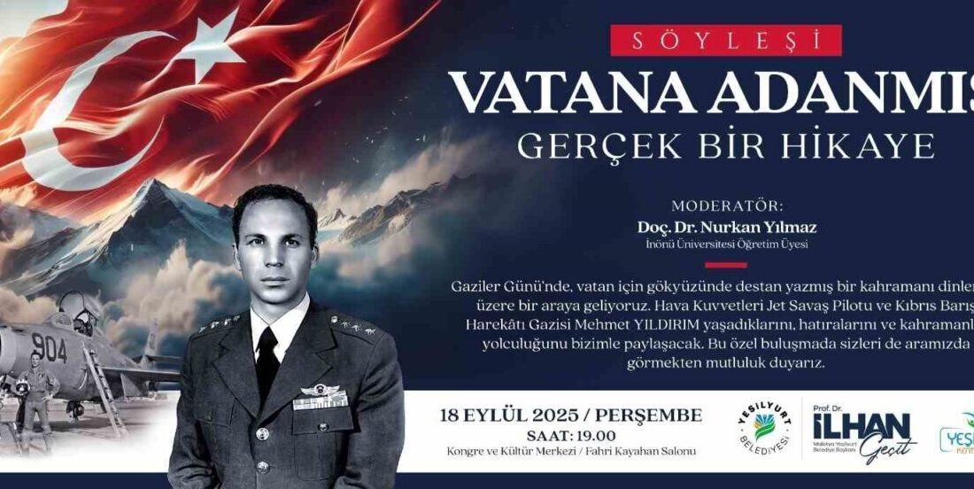 Yeşilyurt Belediyesi ve Yeşilyurt Kent Konseyi, Gaziler Haftası kapsamında “Vatana