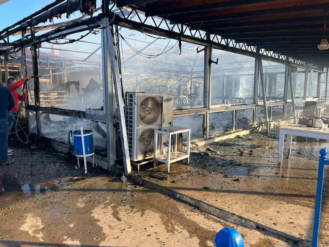 İzmir’in Kiraz ilçesindeki Şehit Özgür Küçük Hisar Tepe Sosyal Tesisleri’nde