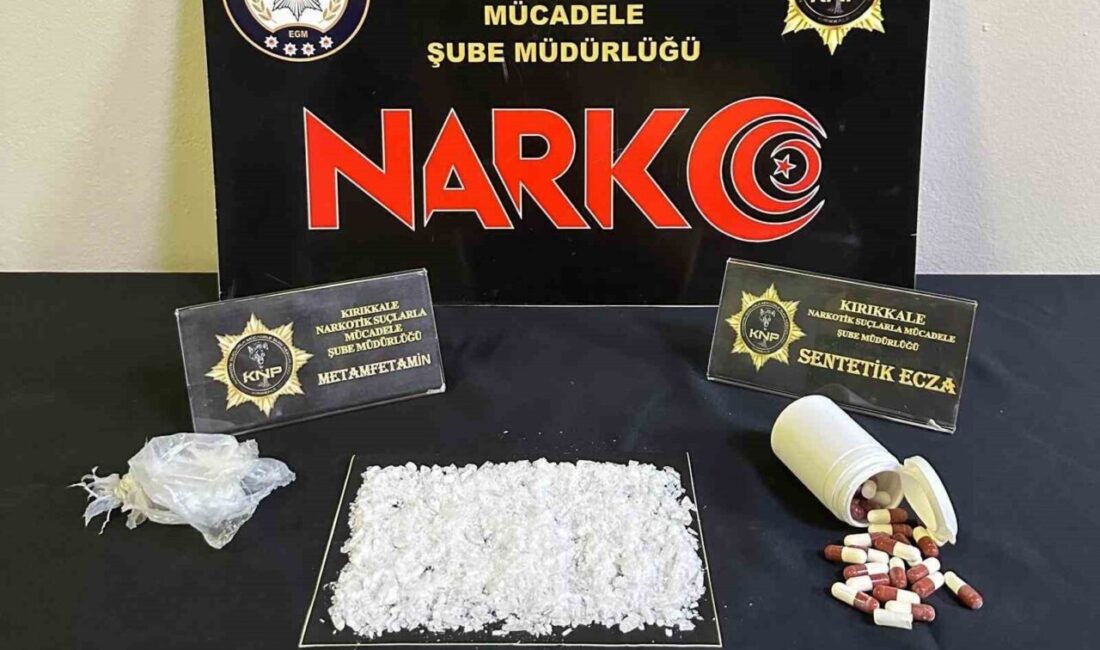 Kırıkkale’de polis ekiplerince son bir haftada düzenlenen uyuşturucu operasyonlarında gözaltına