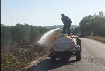 MANİSA (İHA) – Manisa’nın Kırkağaç ilçesine bağlı Karakurt Mahallesinde seyir