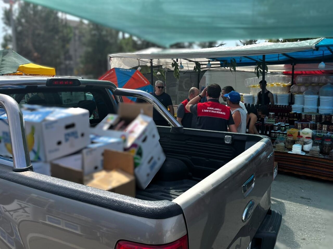 Kırklareli İl Tarım ve Orman Müdürlüğü ekiplerinin yaptığı gıda denetiminde,