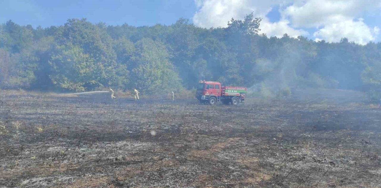 Kırklareli’nde çıkan örtü yangını ekiplerin müdahalesi ile söndürüldü. Alınan bilgiye
