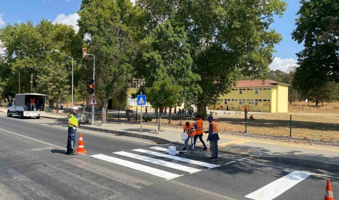 Kırklareli’nde jandarma ekipleri sorulu oldukları bölgelerde yaya öncesi denetimi yaptı.