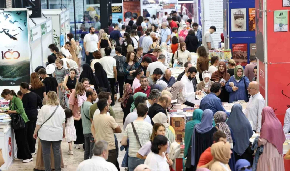 Kocaeli’de 15’incisi 4-12 Ekim’de düzenlenecek Uluslararası Kitap Fuarı’nda, 4 bin