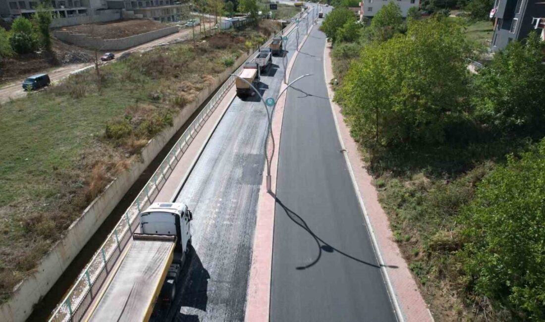 Kocaeli Büyükşehir Belediyesi, Başiskele’nin en önemli ulaşım arterlerinden biri olan