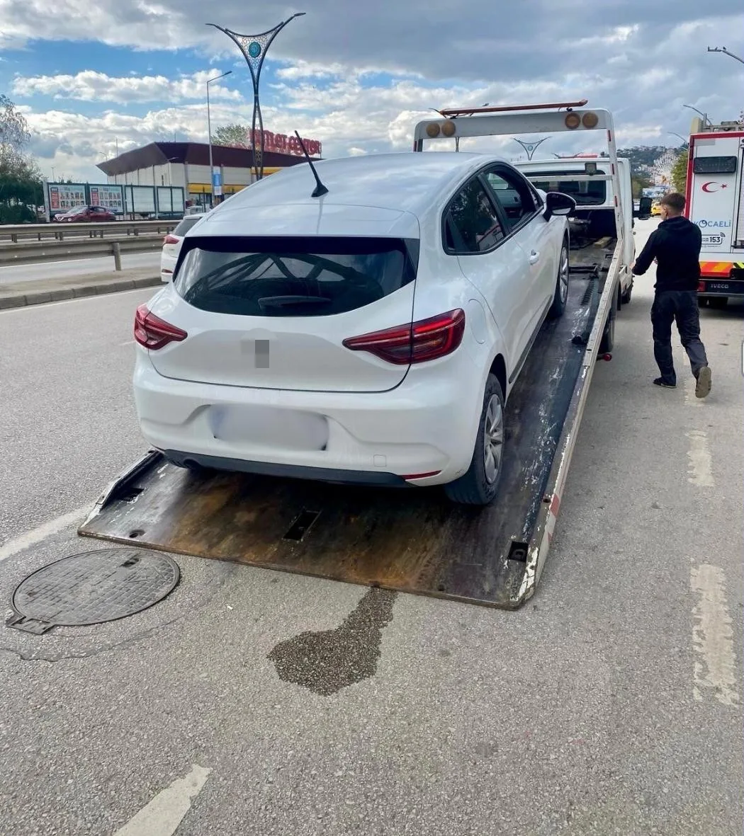 Kocaeli’de korsan taşımacılık yaptığı tespit edilen sürücüye 46 bin 392