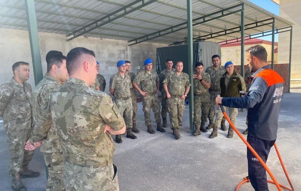 Bayburt İl Afet ve Acil Durum Müdürlüğü (AFAD) eğitmenleri tarafından