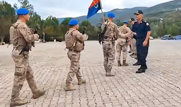 Suriye’deki görevlerini tamamlayan Tokat Jandarma Asayiş Komando Bölük Komutanlığı ekipleri