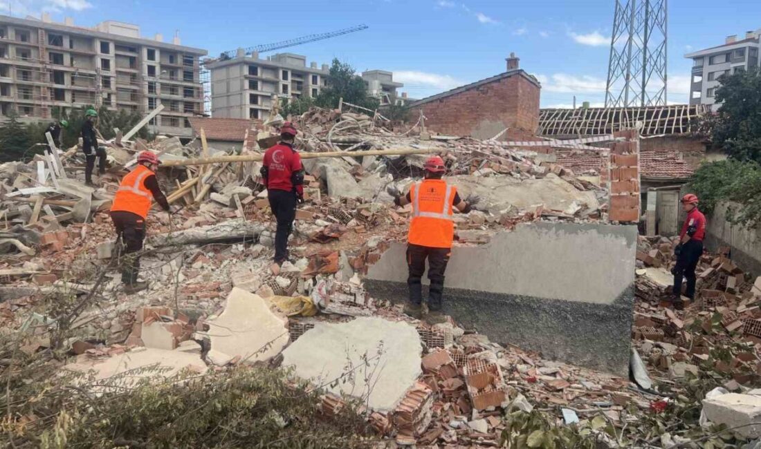 Konya’da Türkiye Afetle Mücadele Planı (TAMP) Bölge Düzeyi Deprem Tatbikatı